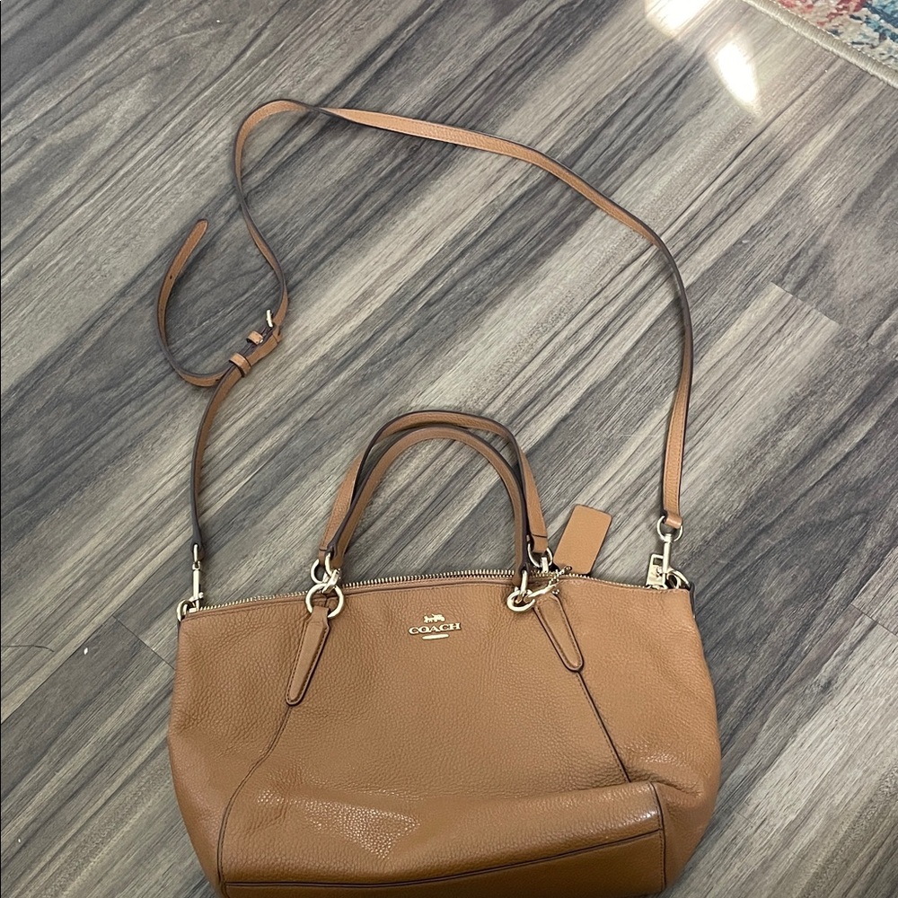 Coach Brown Leather Shoulder Bag